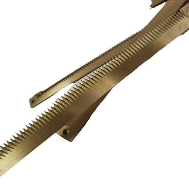 Tooth knife diaphragm knife straight tooth tooth machine knife safe oblique sealing mass diaphragm