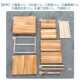 42 beehive seven-frame beehive small medium beehive boiled wax fir dense beehive finished nest frame full set of beekeeping tools