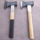 Hardware and agricultural tools forging the original black and white wooden handle double-edged axe iron handle single-edged woodworking axe reinforced hammer axe
