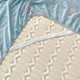 2024 new latex cool mat summer bed skirt ice silk mat three-piece set summer bed sheet machine washable air conditioning mat