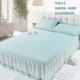 Sisimei high-end bed sheet skirt ice bubble mat technology fiber skin-friendly and comfortable washable three-piece cool mat