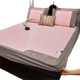 Class A summer ice mother and baby mat can be used for soft silk sheets and cool mats mattresses mattresses mattresses 3-piece sets for washing and washing