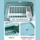 Kitchen bowl racks, bowls and chopsticks storage box with lids, tableware, box, dish, drain storage rack, plastic cupboards, household use