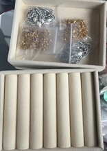 Ring Storage Box Jewelry Velvet Drawer from Yomiego