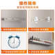 Bathroom storage rack Toilet bathroom restroom indoor wall-mounted wall-mounted bathroom bathroom storage rack