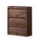 Dustproof cup storage cabinet solid wood desktop tea set stand purple clay teapot rack rolling shutter door storage cabinet stand tea stand tea stand