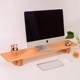 Black Walnut Computer Elevated Desktop Monitor Bracket Office Desktop Storage Bracket TV Raised Base