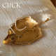 Click retro metal leaf line incense tray ginkgo leaf jewelry ring display storage tray light luxury style
