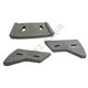 JS500/750 mixer blade lining plate mixing arm blade scraper force concrete wear-resistant accessories