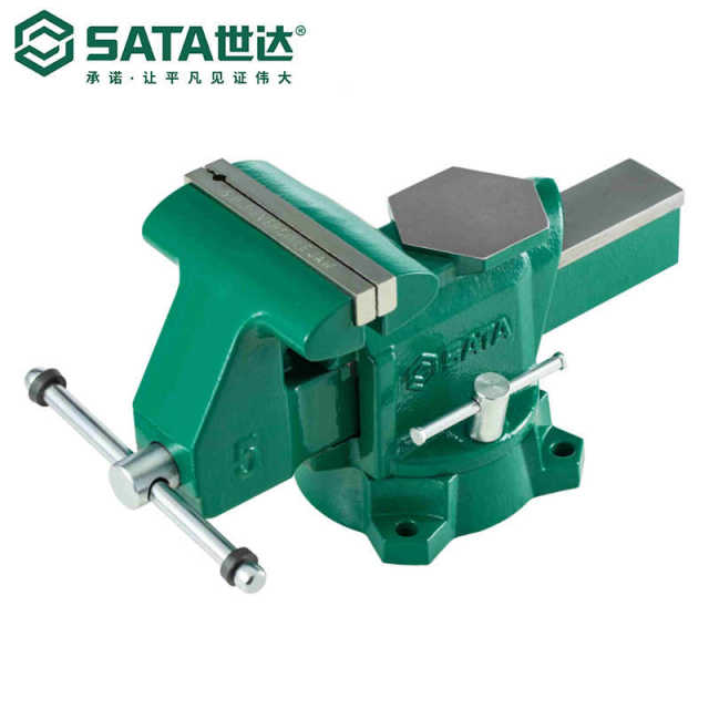 Manufacturer Sata Hardware Tool Heavy Ductile Iron Table Vise 70851-70854