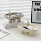 Cream style ins door entrance entrance key storage rabbit ornaments high-end bedroom makeup jewelry storage