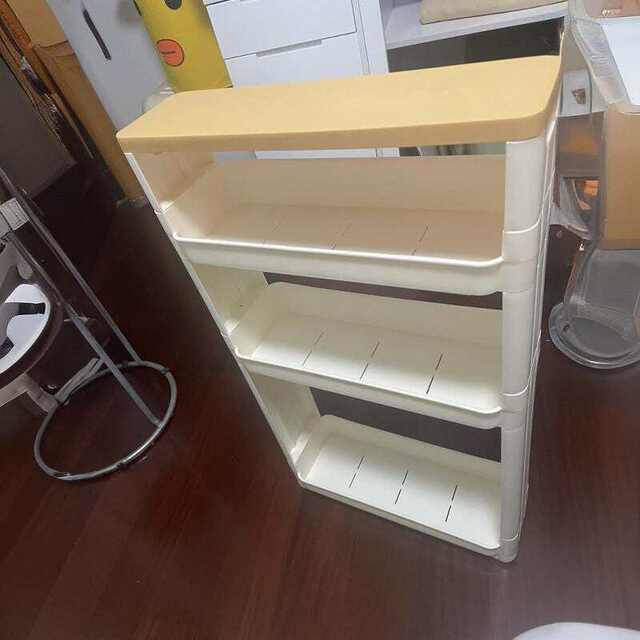 夹缝置物架厨房极窄款小推车落地多层窄缝冰箱侧收纳缝隙架子角落
