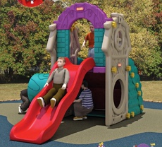 Слайд 儿童滑梯瞭望台组合早教幼儿室内家用组合小孩攀爬游乐玩具滑滑梯 OTHER