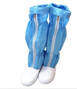 정전기 방지 단단한 밑창 높은 부츠 PVC 부츠 방진 신발 보호 부츠 점프 슈트 매칭