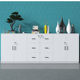 File cabinet Wooden office low cabinet storage cabinet partition cabinet information display file storage floor-standing cabinet office cabinet