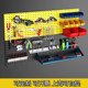 Square hole hook hole board tool hook set hardware tool rack display rack tool hanging board wall rack