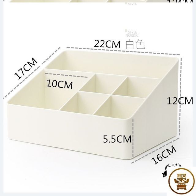 Storage box Storage box Small things classification grid parts J-na sorting box Small box Small desktop