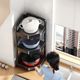Kitchen multi-functional storage rack household pot rack multi-functional pot storage rack O multi-layer countertop floor-standing layering rack