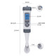 Salinity meter high-precision freshwater seawater aquaculture detection instrument measurement saltiness salt water quality hardness detection pen