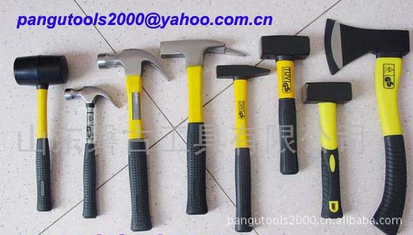 axe and hammer with fiberglass