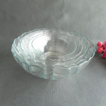 厂家热卖 莲花碗 质量保障 5.6.7.8.9寸莲花碗 赠品玻璃碗