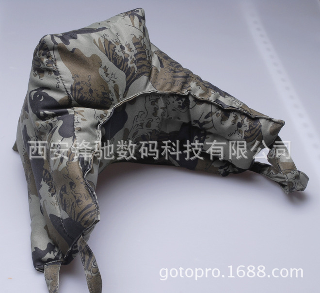 长枪短炮车载迷彩豆袋炮枕