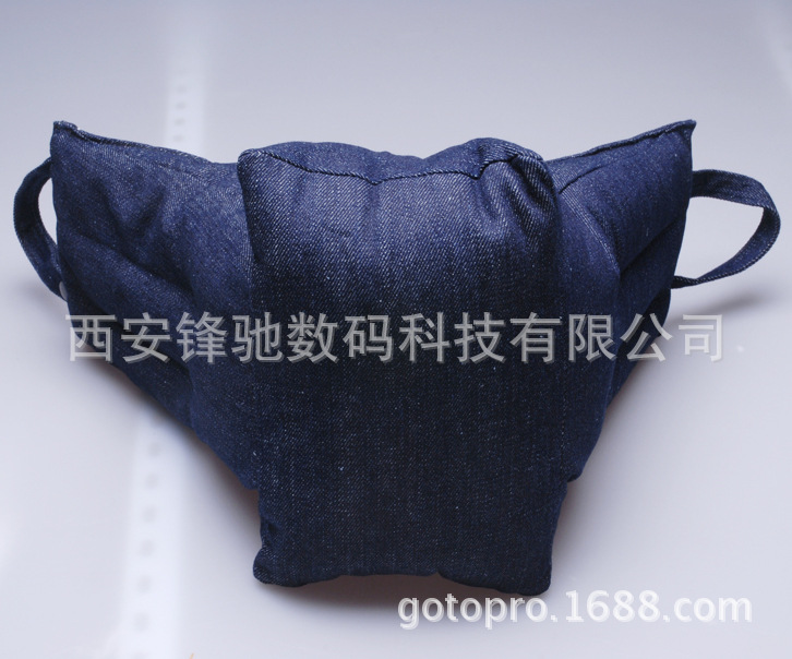 长枪短炮车载迷彩豆袋炮枕