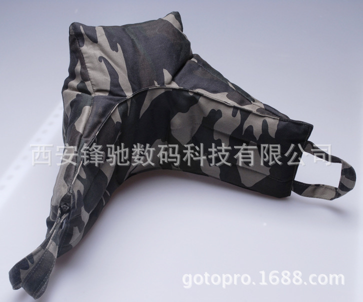 长枪短炮车载迷彩豆袋炮枕