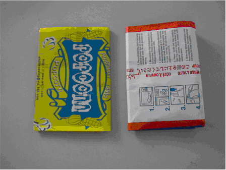 微波爆米花样品