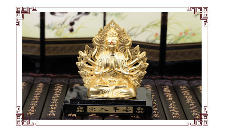 黑水晶底-双面千手观音_05