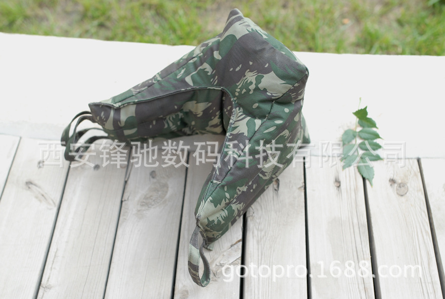 长枪短炮车载迷彩豆袋炮枕