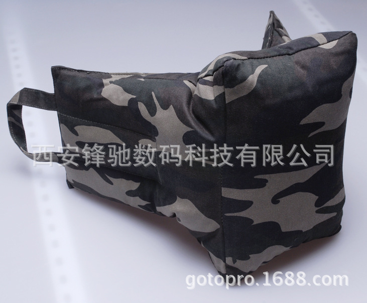 长枪短炮车载迷彩豆袋炮枕