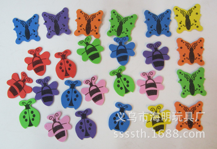 蝴蝶和七星瓢虫