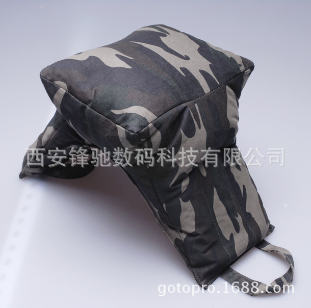 长枪短炮车载迷彩豆袋炮枕