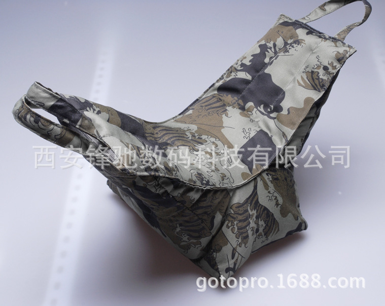 长枪短炮车载迷彩豆袋炮枕