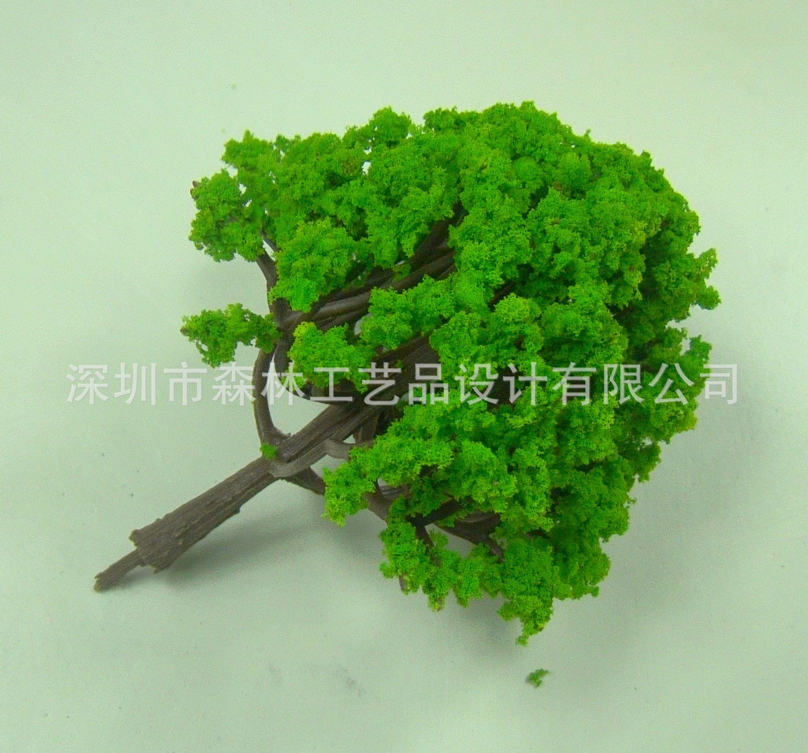 半圆球树-浅绿-6cm