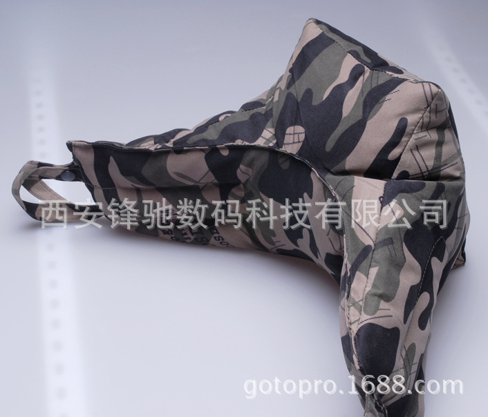 长枪短炮车载迷彩豆袋炮枕