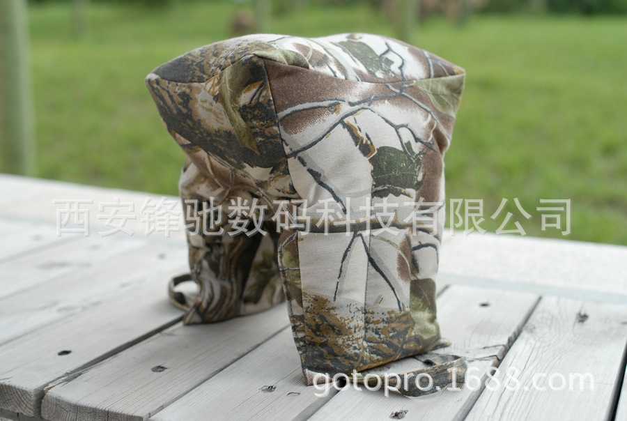 长枪短炮车载迷彩豆袋炮枕