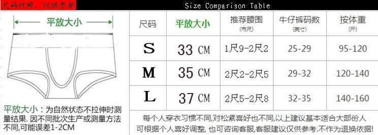 尺寸参照表新S