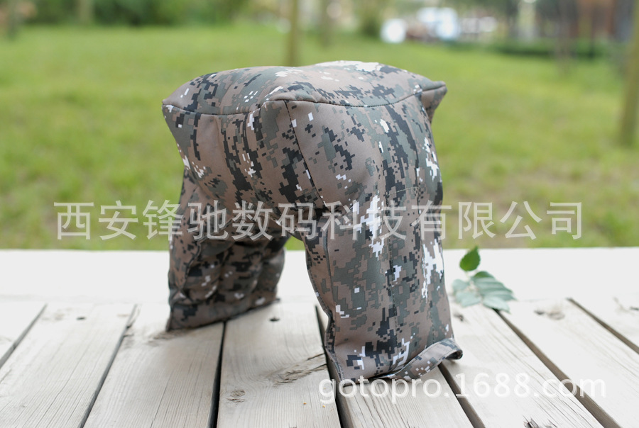 长枪短炮车载迷彩豆袋炮枕