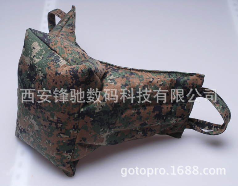 长枪短炮车载迷彩豆袋炮枕