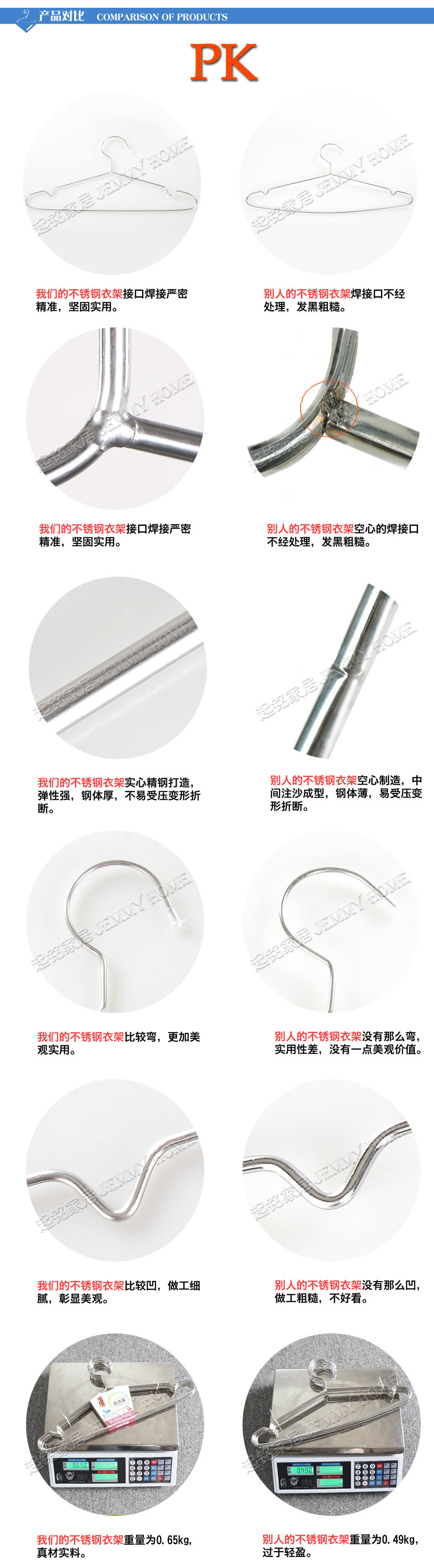 40cm紫,45cm橙不锈钢晾衣架--衣架详情_05