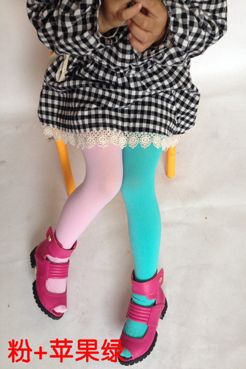 粉+苹果绿