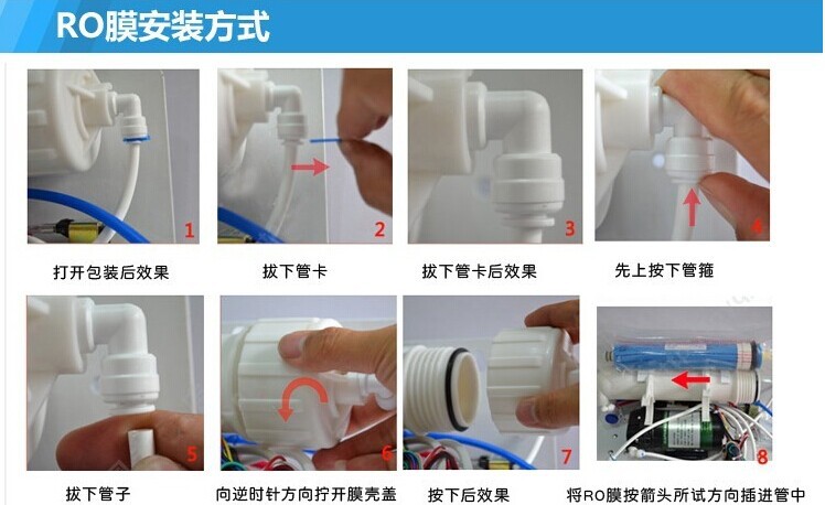 RO膜安装示例图