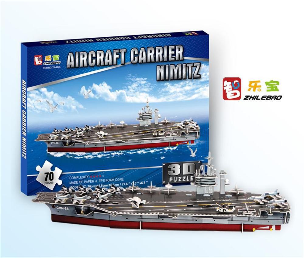 尼米兹号航空母舰盒子效果图