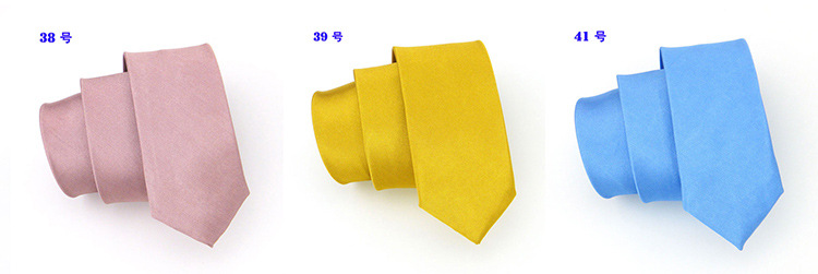 纯色领带_22