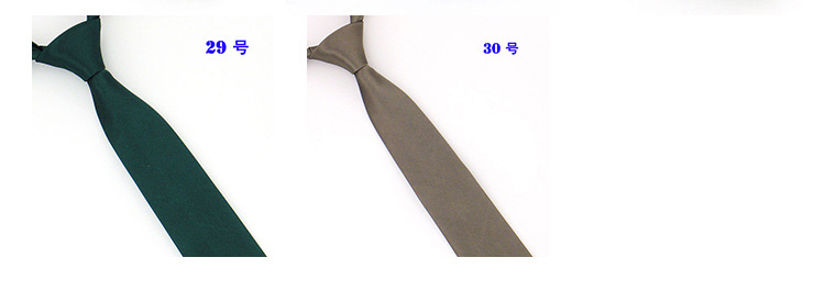 纯色领带_19
