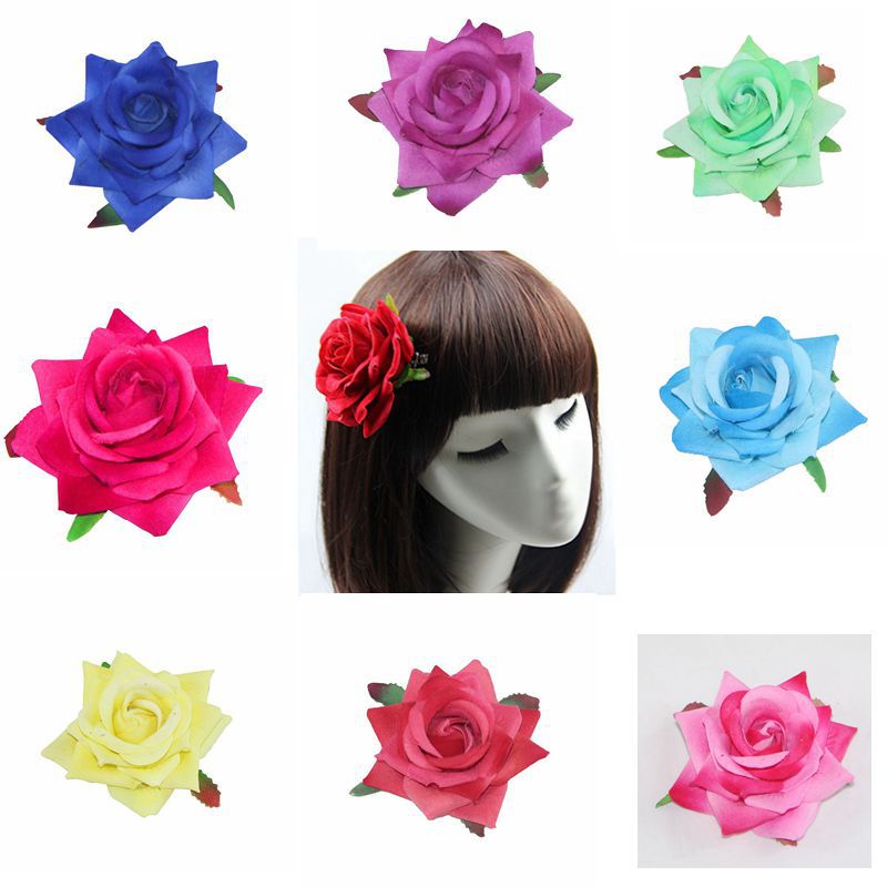 玫瑰花 发夹主图