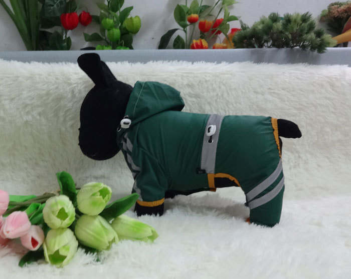 4脚狗狗雨衣