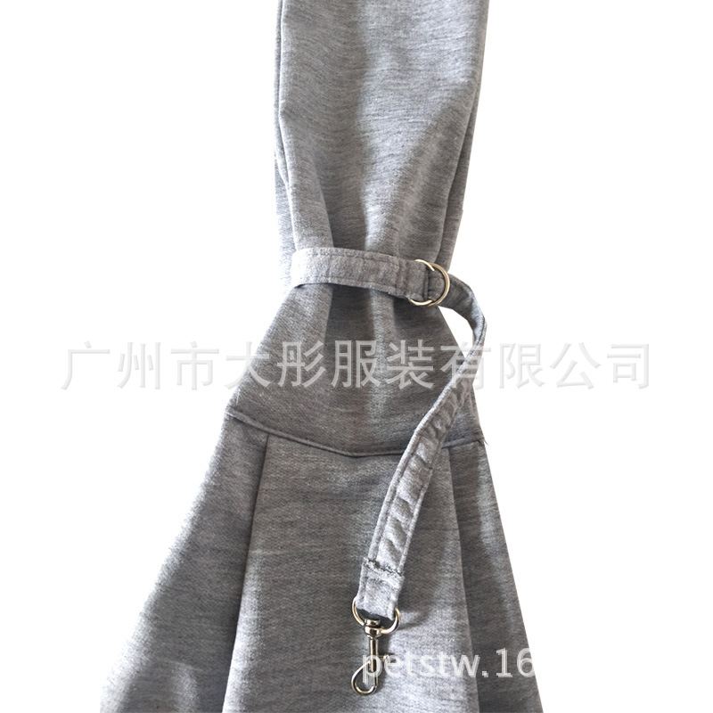 15759a可伸缩单肩斜跨宠物包灰色5